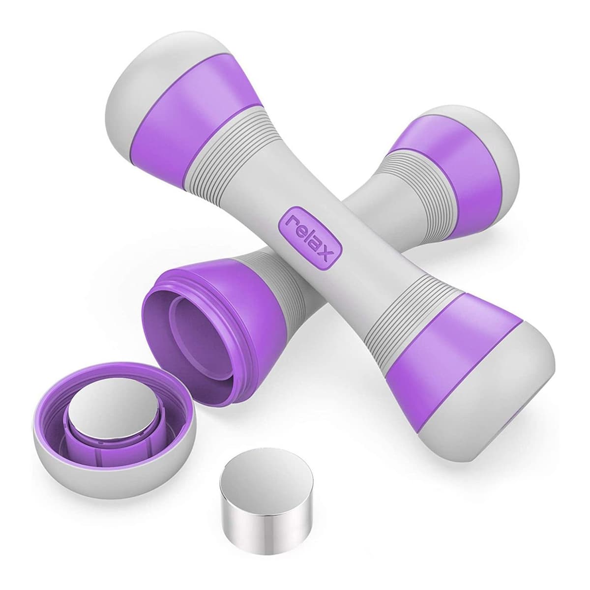 Hantlar, justerbara, 2 x 2 kg