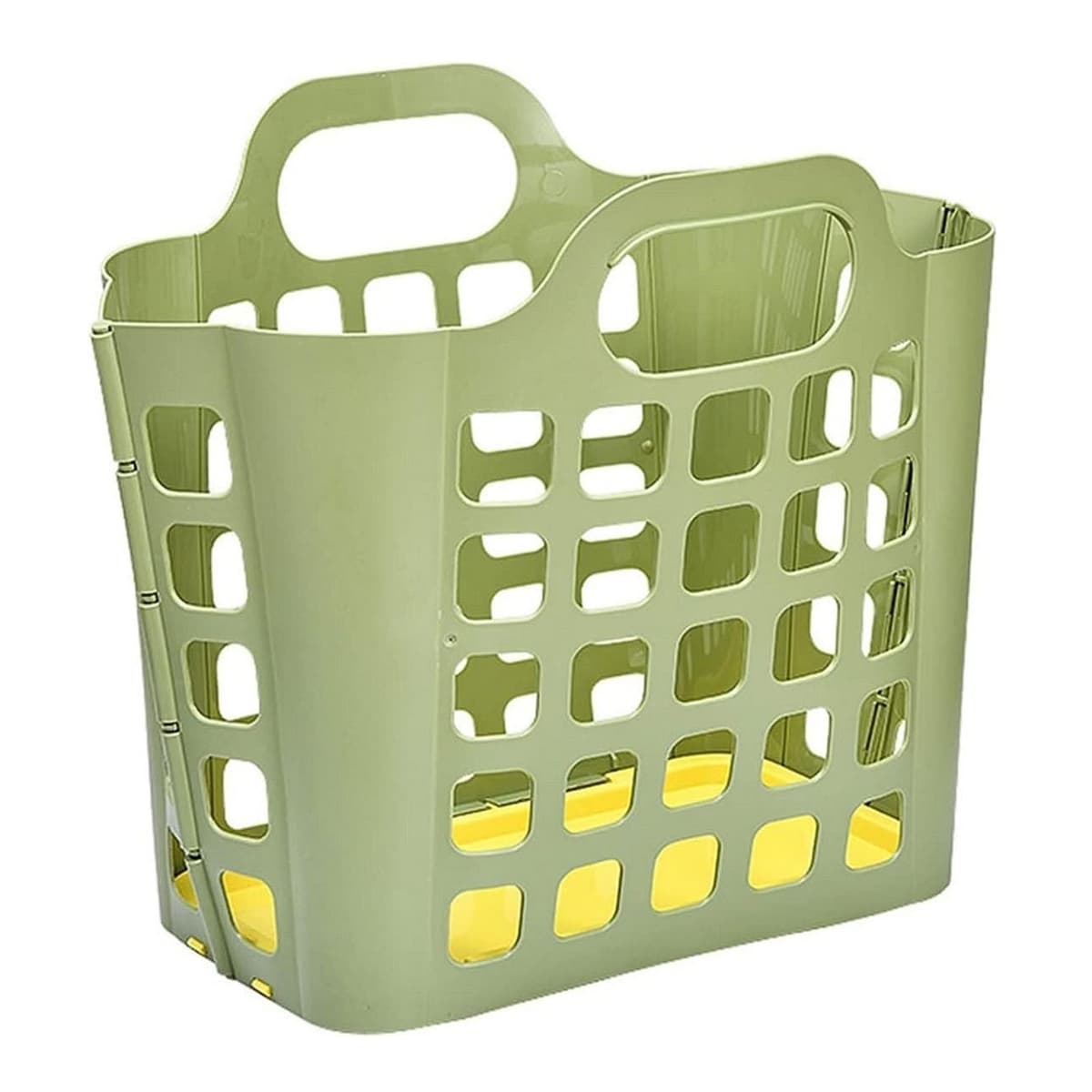 Hopfällbar korg i plast, 25 cm hög