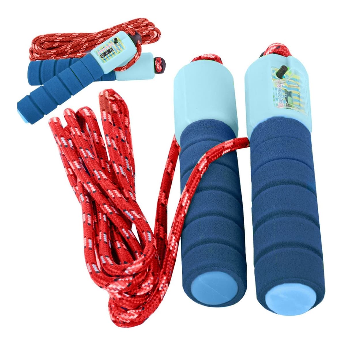 Hopprep med räknare, justerbart, 235 cm