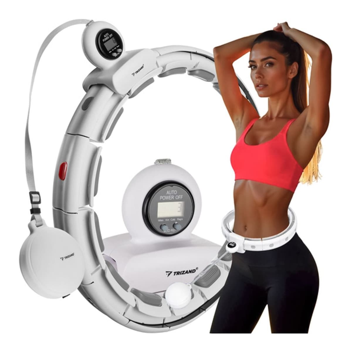 Hula hoop med räknare och viktjustering