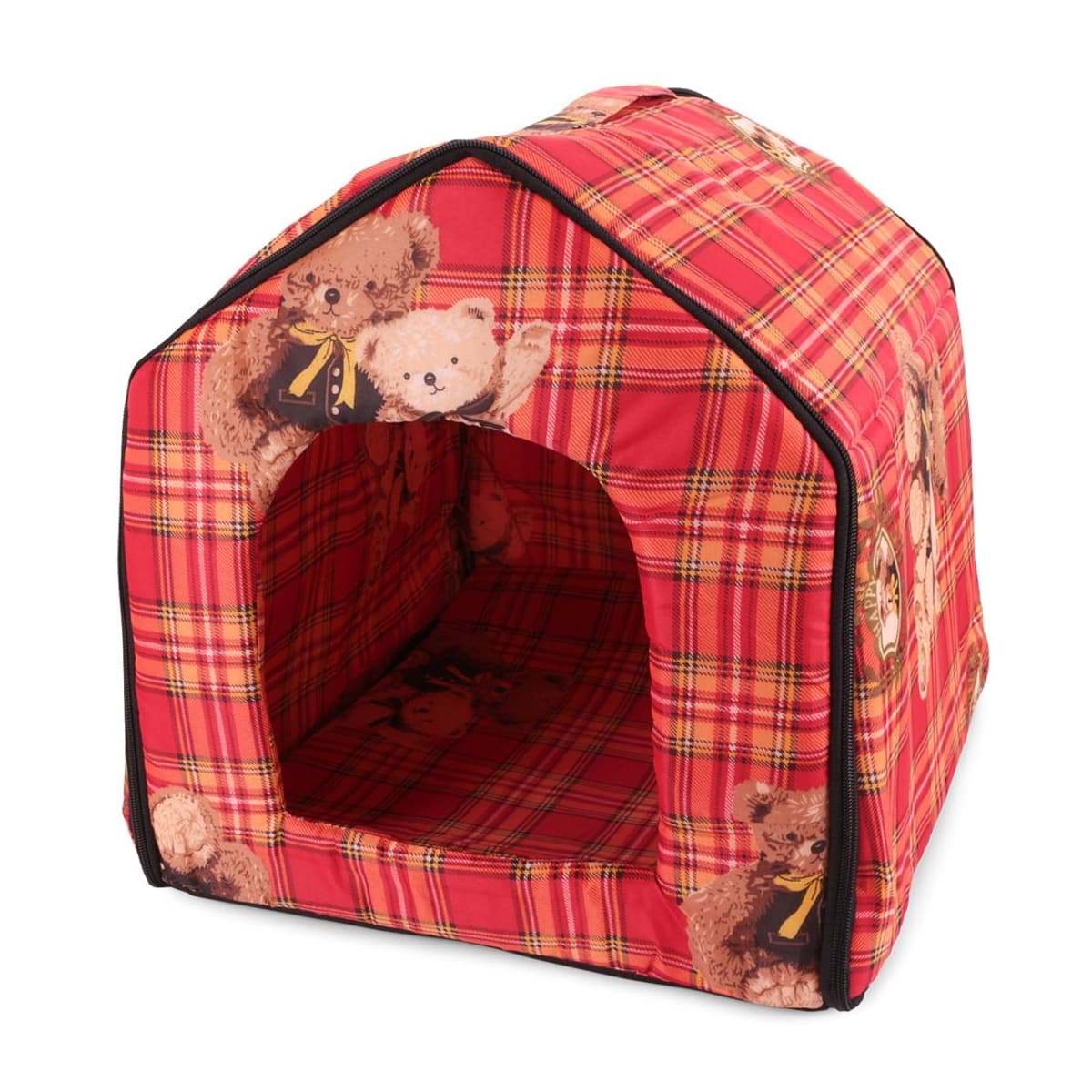 Hundkoja med tak, 32x34x30 cm