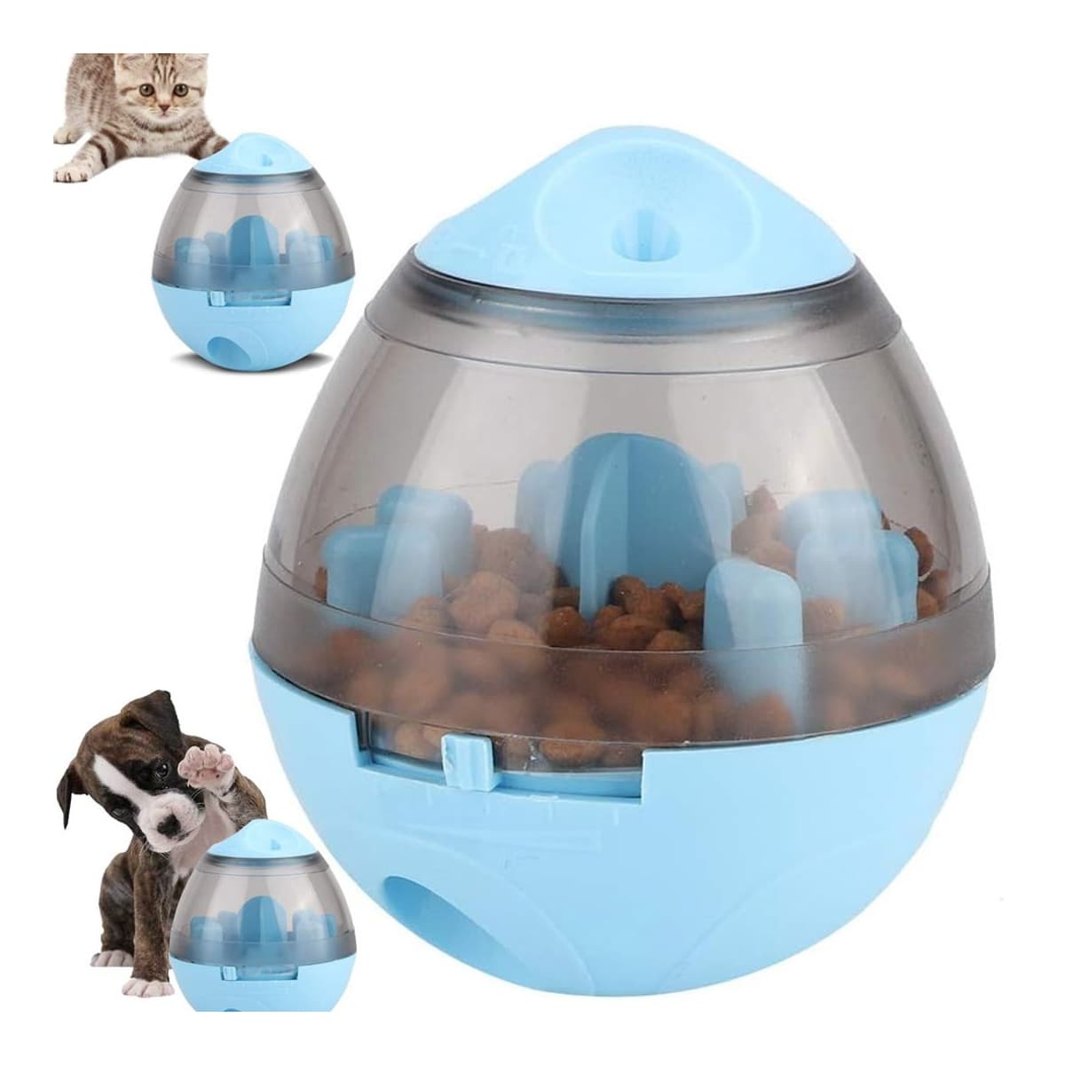 Hundleksak med godisutmatning, 12 cm