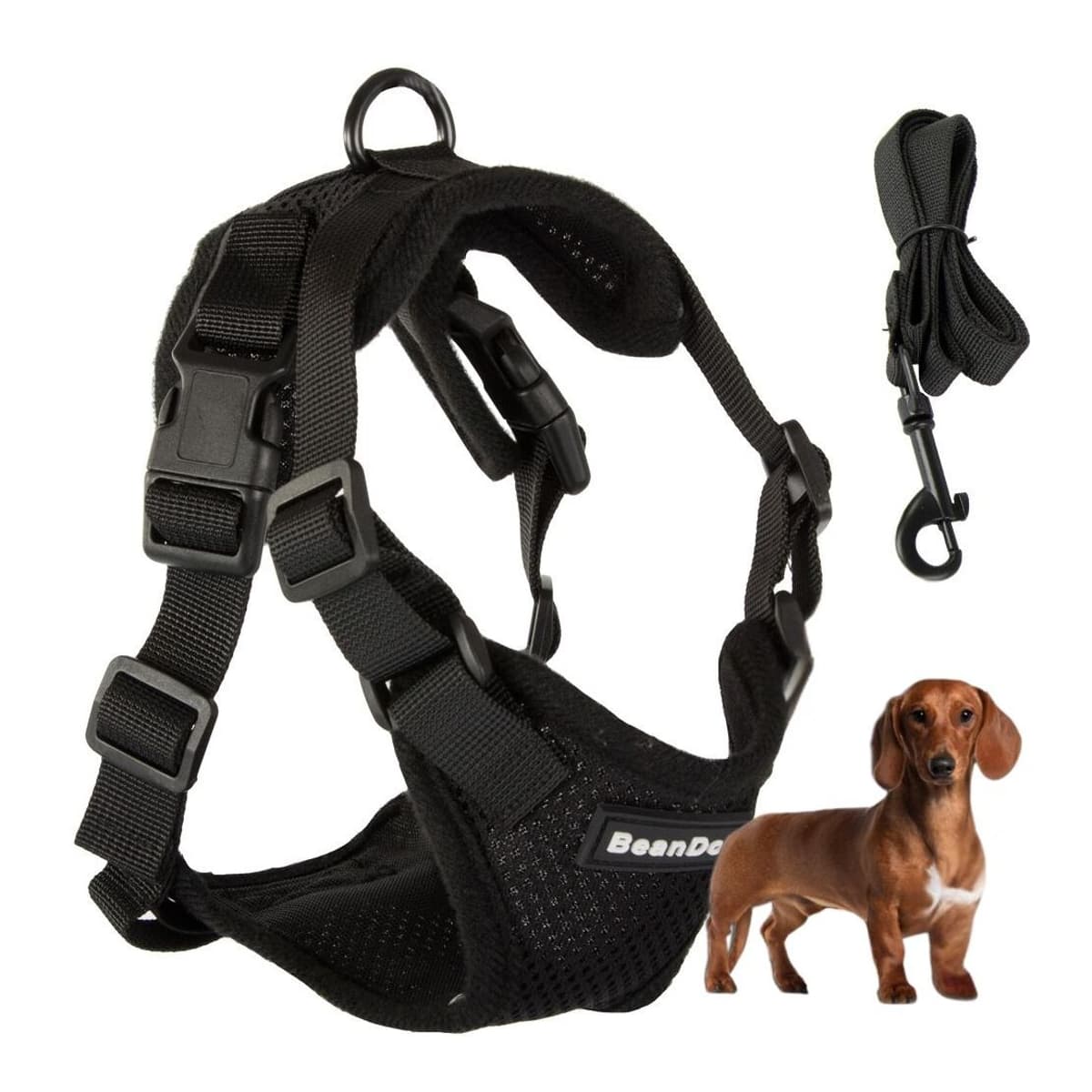 Hundsele utan tryck, storlek M, 34-52 cm