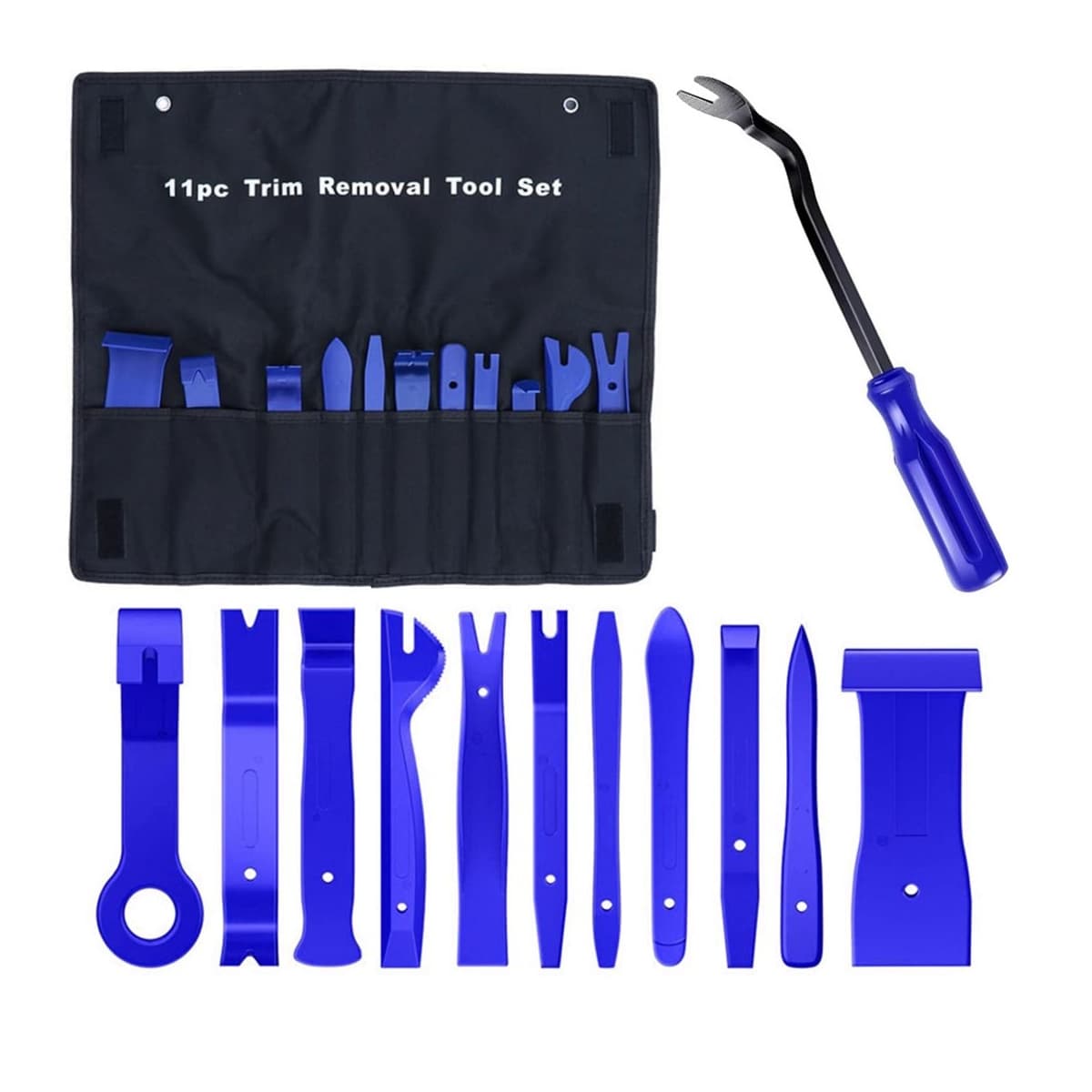 Interiörverktyg för bil, 11 delar