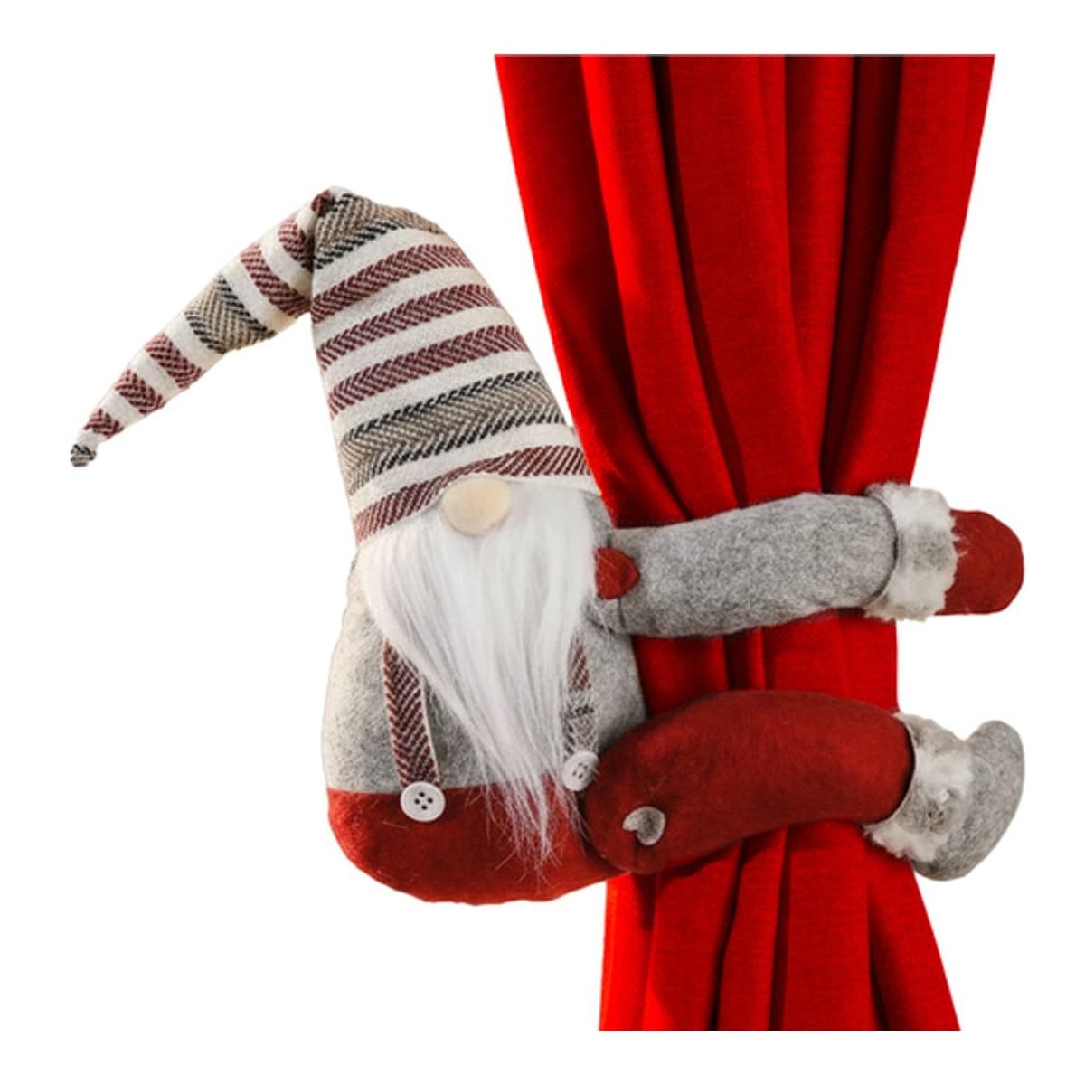 Kardborrerusse med rörliga armar och ben, 60 cm