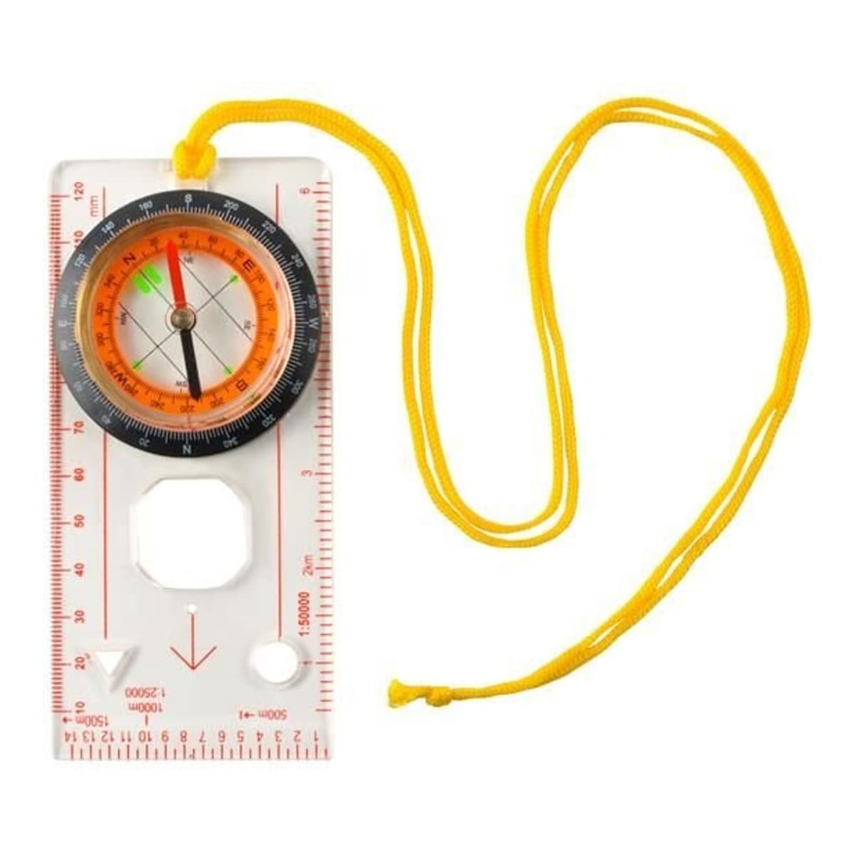 Kartkompass för navigation och orientering