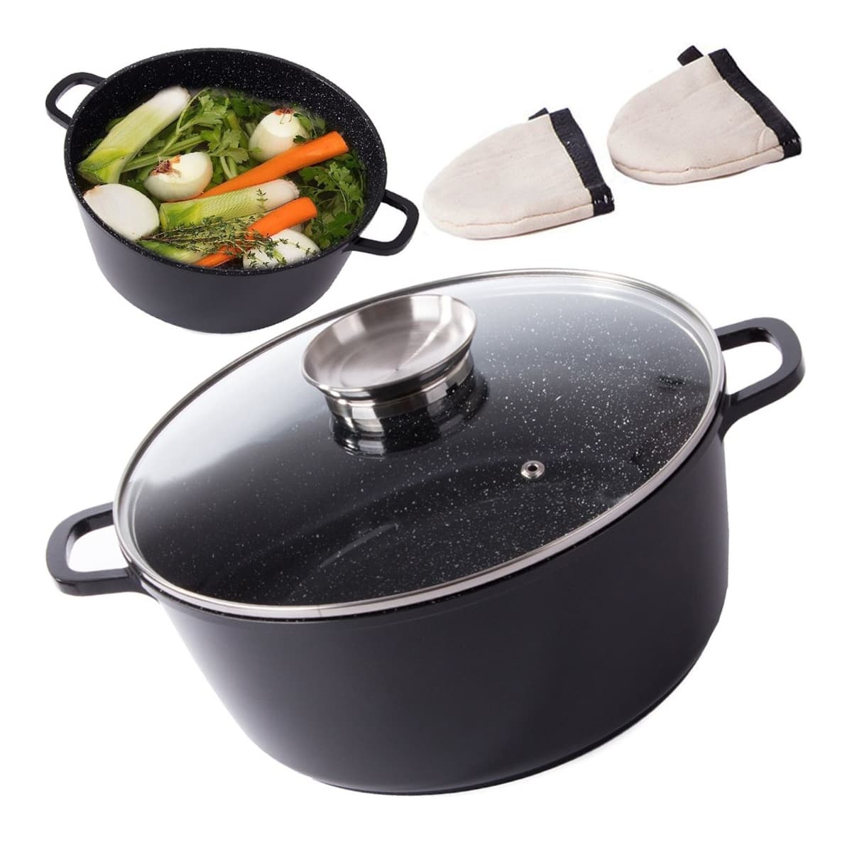 Kastrull med aromatisering, 7,8 liter