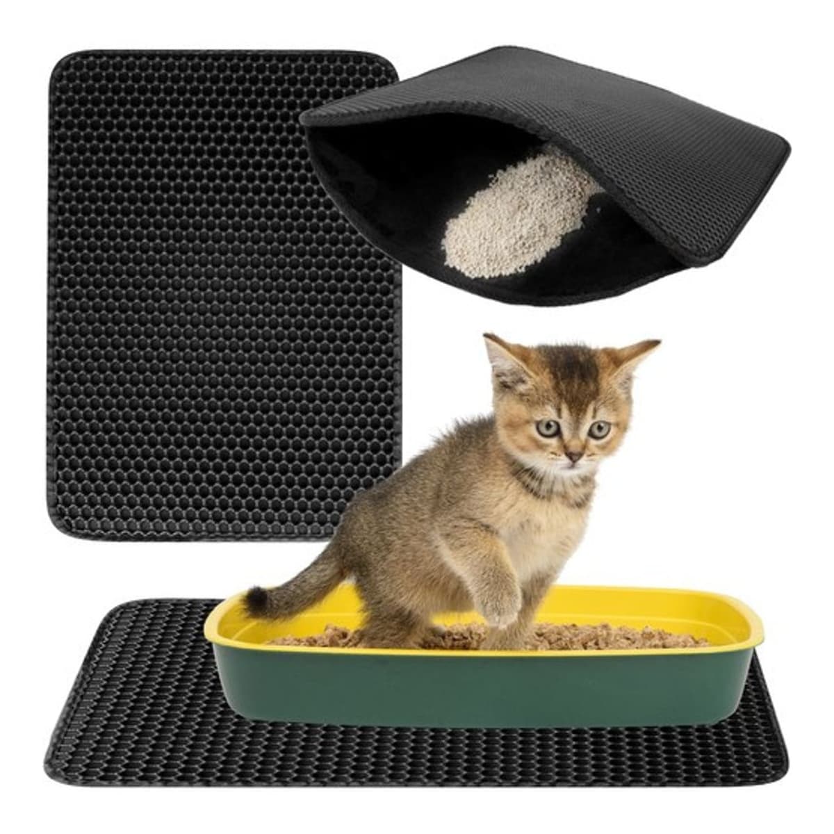 Kattmatta för kattlåda, 49,5x39,5 cm