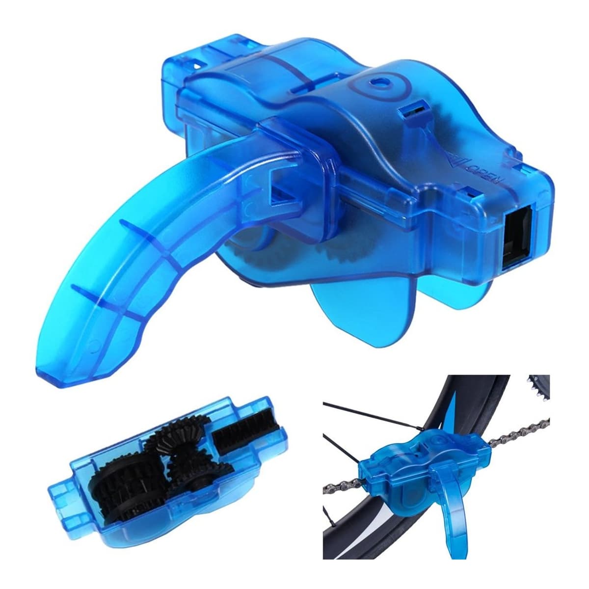 Kedjerengörare för cykel, 6 borstar