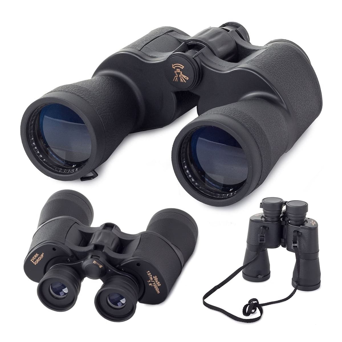 Kikare 20x50 mm med stativfäste