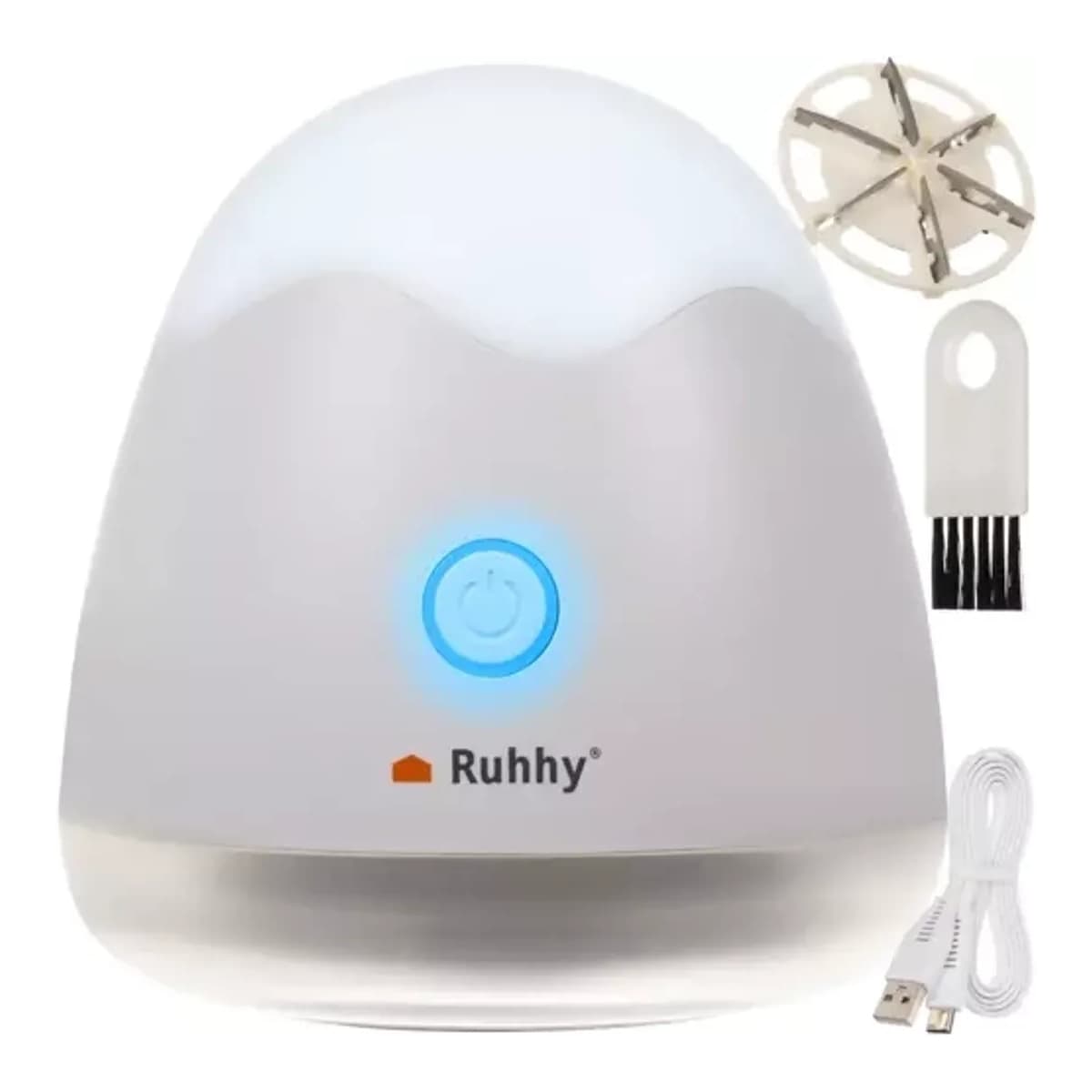 Klädrakare med belysning, 6 blad, 800 mAh