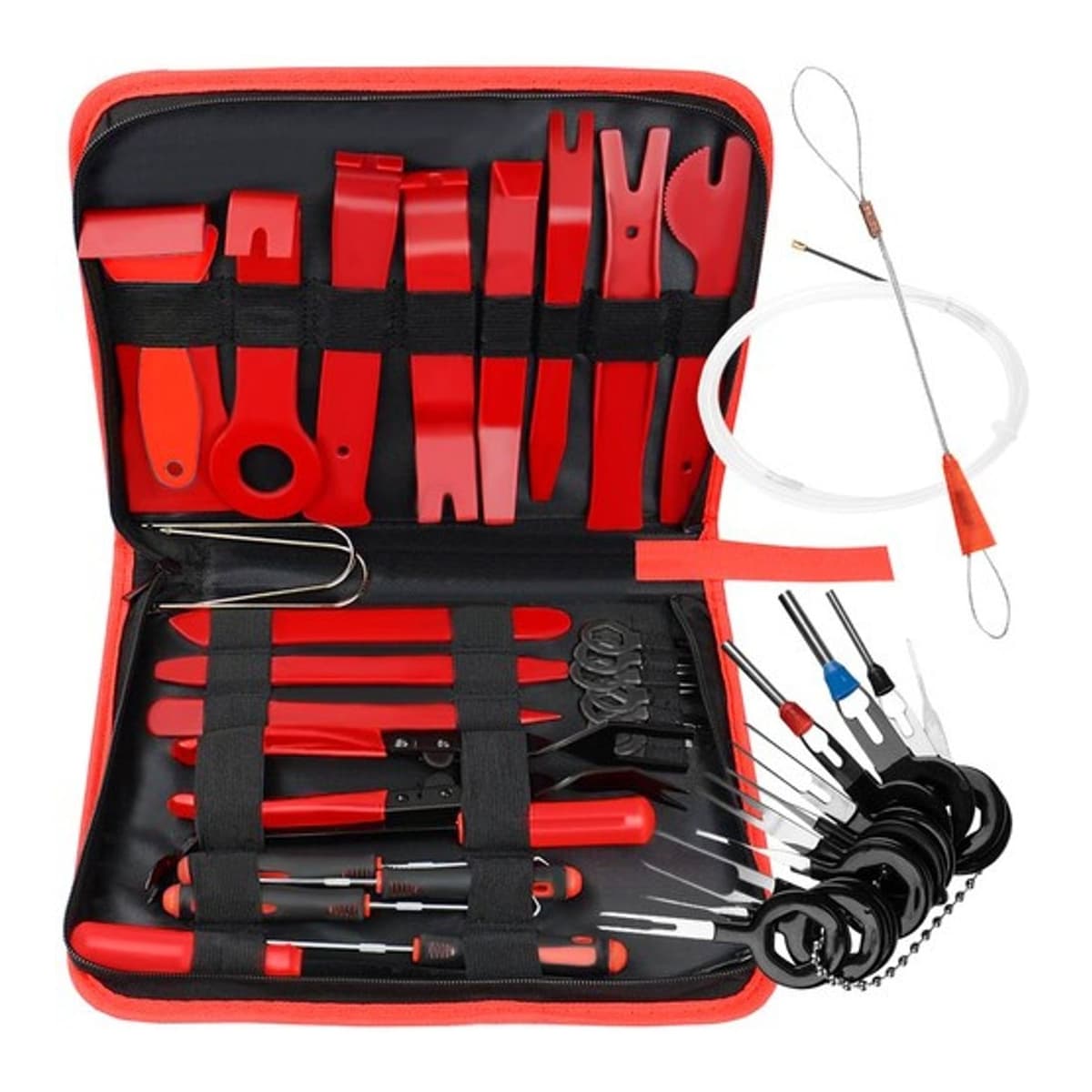 Klädselverktyg set, 40 delar med väska