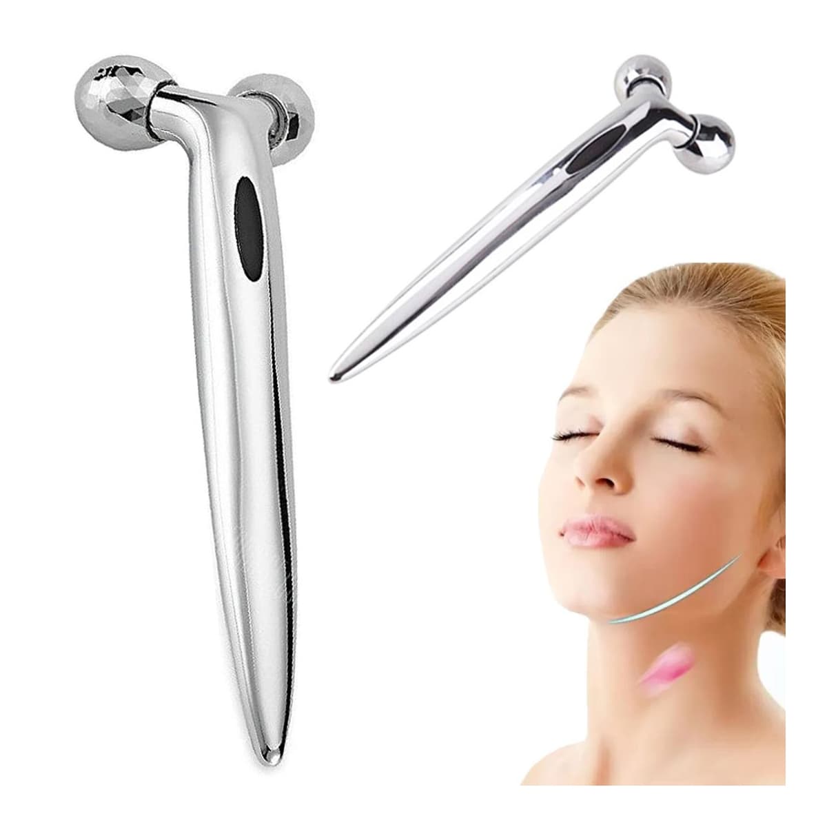 Kroppsmassager med roterande kulor, 14,5 cm