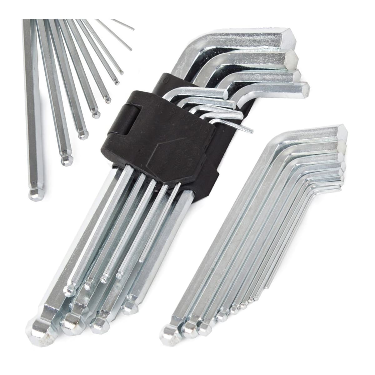 Kullagernyckelset, 9 delar, 1,5-10 mm