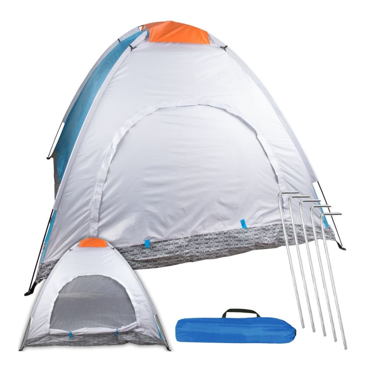 Kupoltält för 2 personer, 180x180x135 cm