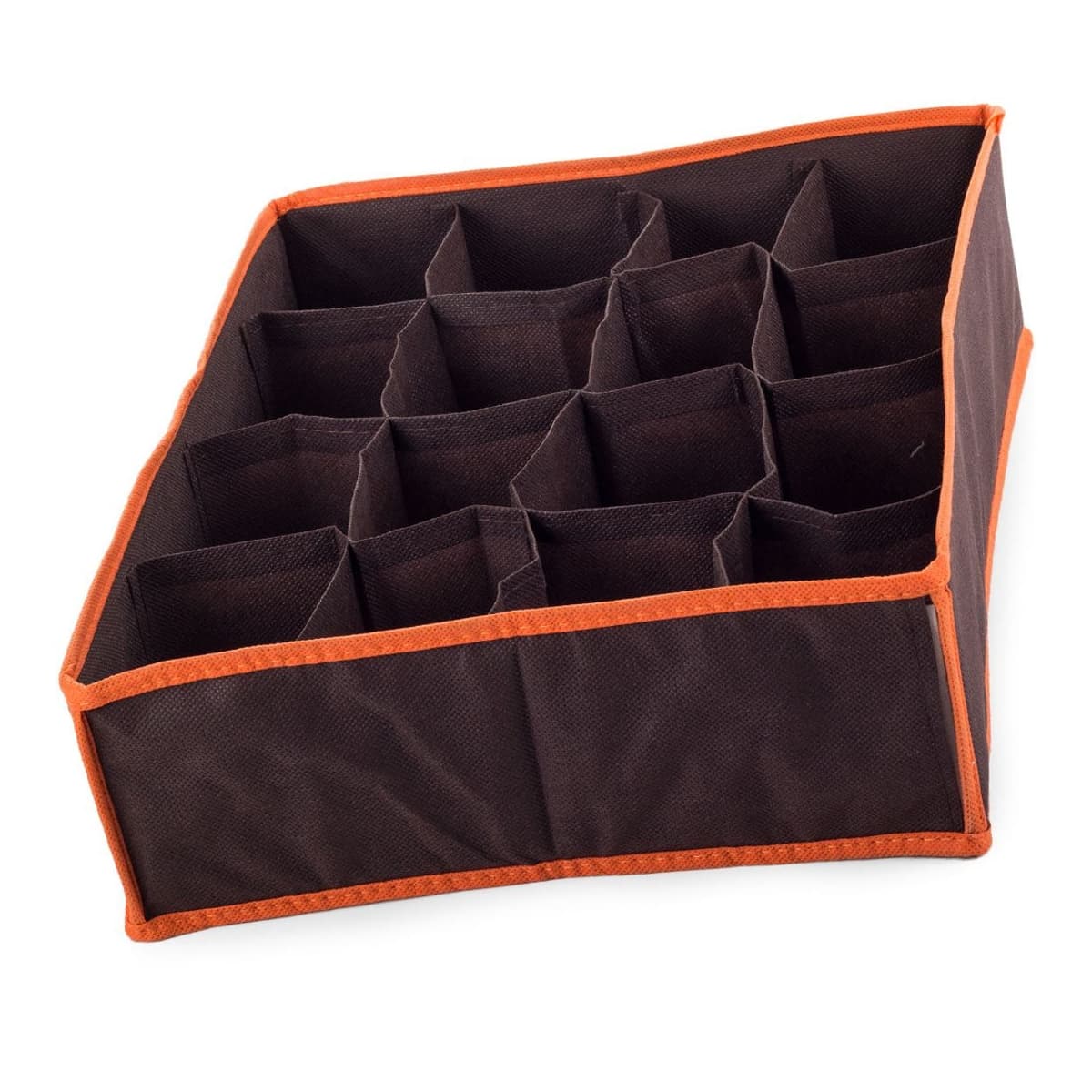 Lådinredning för kläder, 16 fack, 35x28 cm