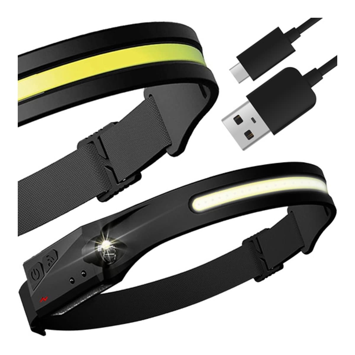 LED-pannlampa 350 lumen med rörelsesensor