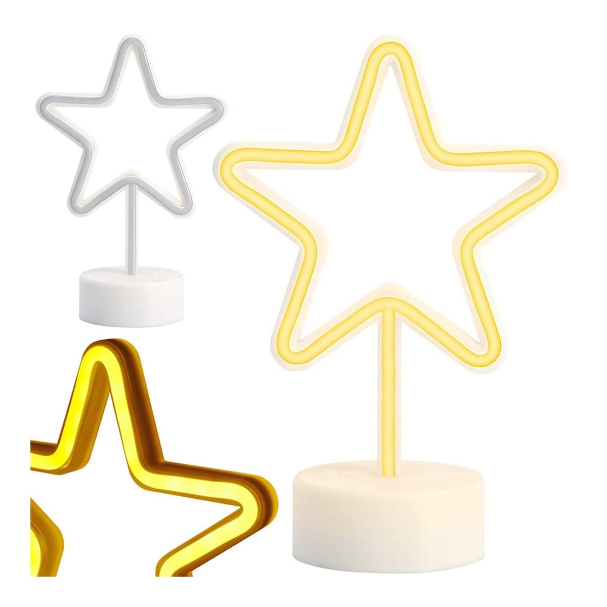 LED-stjärna med 100 dioder, 25,5 cm