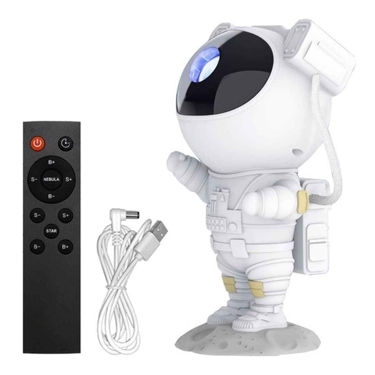 LED-stjärnprojektor astronaut med fjärrkontroll