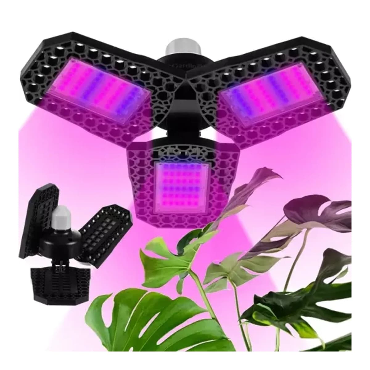 LED-växtlampa med 108 dioder, E27