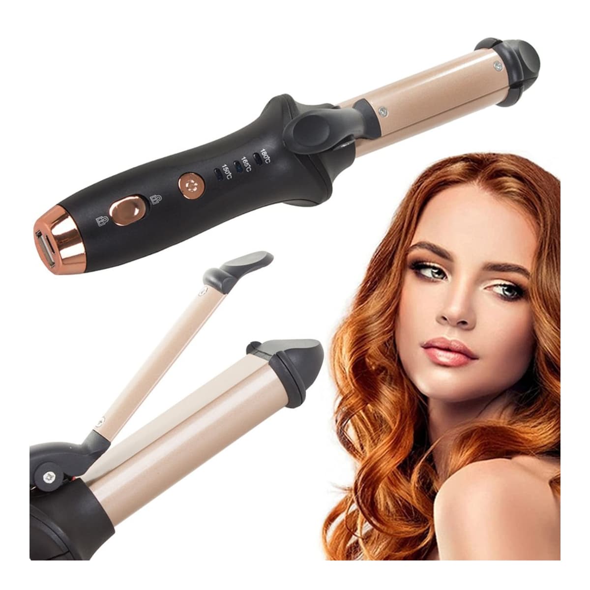 Lockstång med powerbank, 2-i-1, 4000mAh