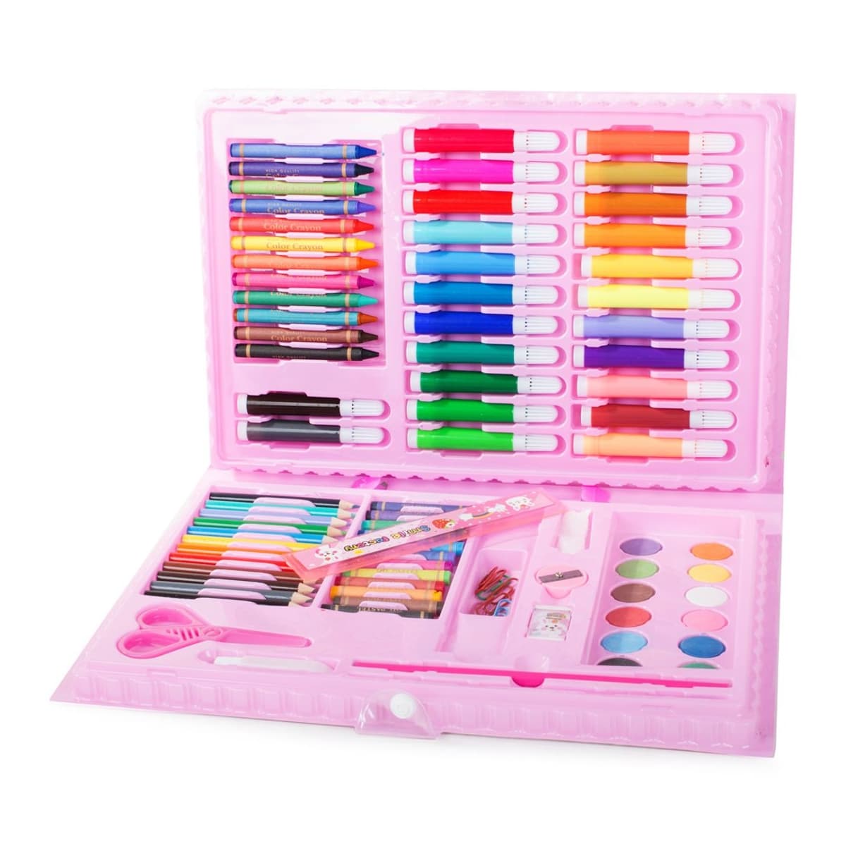 Målarset i väska, 86 delar