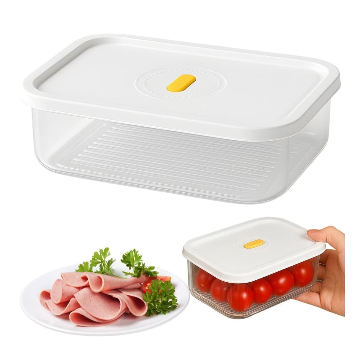 Matförvaring med lock 600 ml