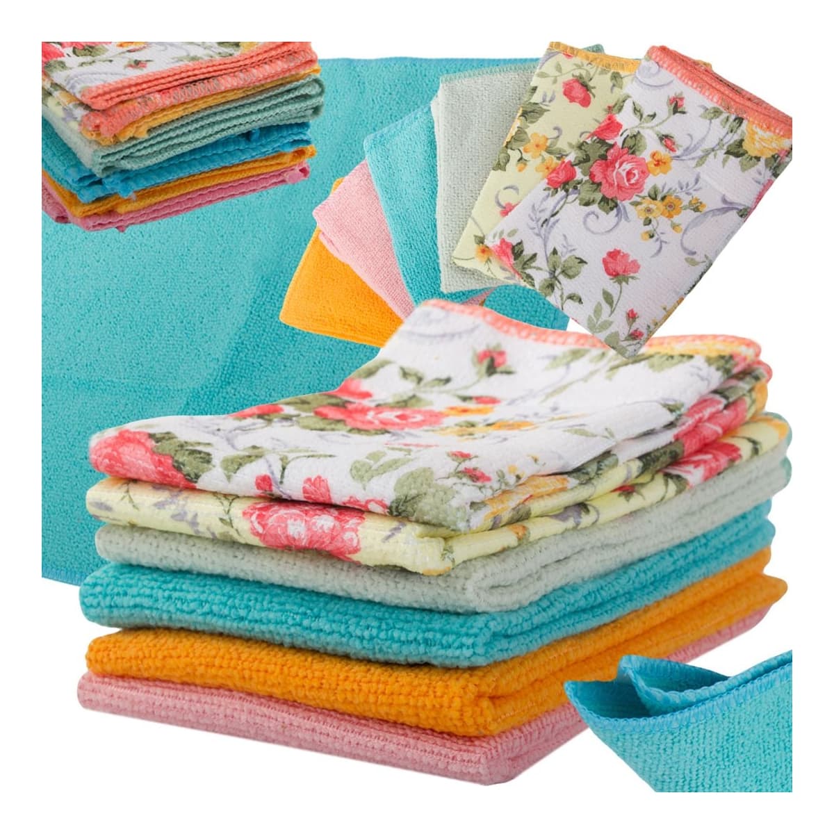 Mikrofiberdukar 30x30 cm, 6-pack