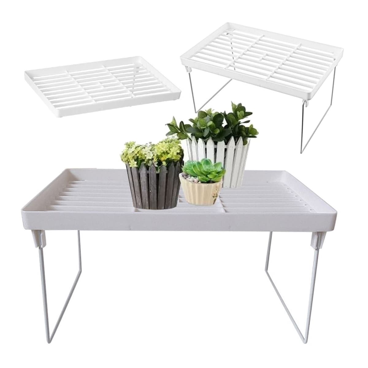 Modulär förvaring med avrinning, 31,5 x 19,5 cm