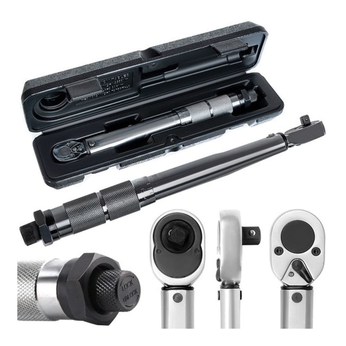 Momentnyckel med spärrfunktion 5-25 Nm