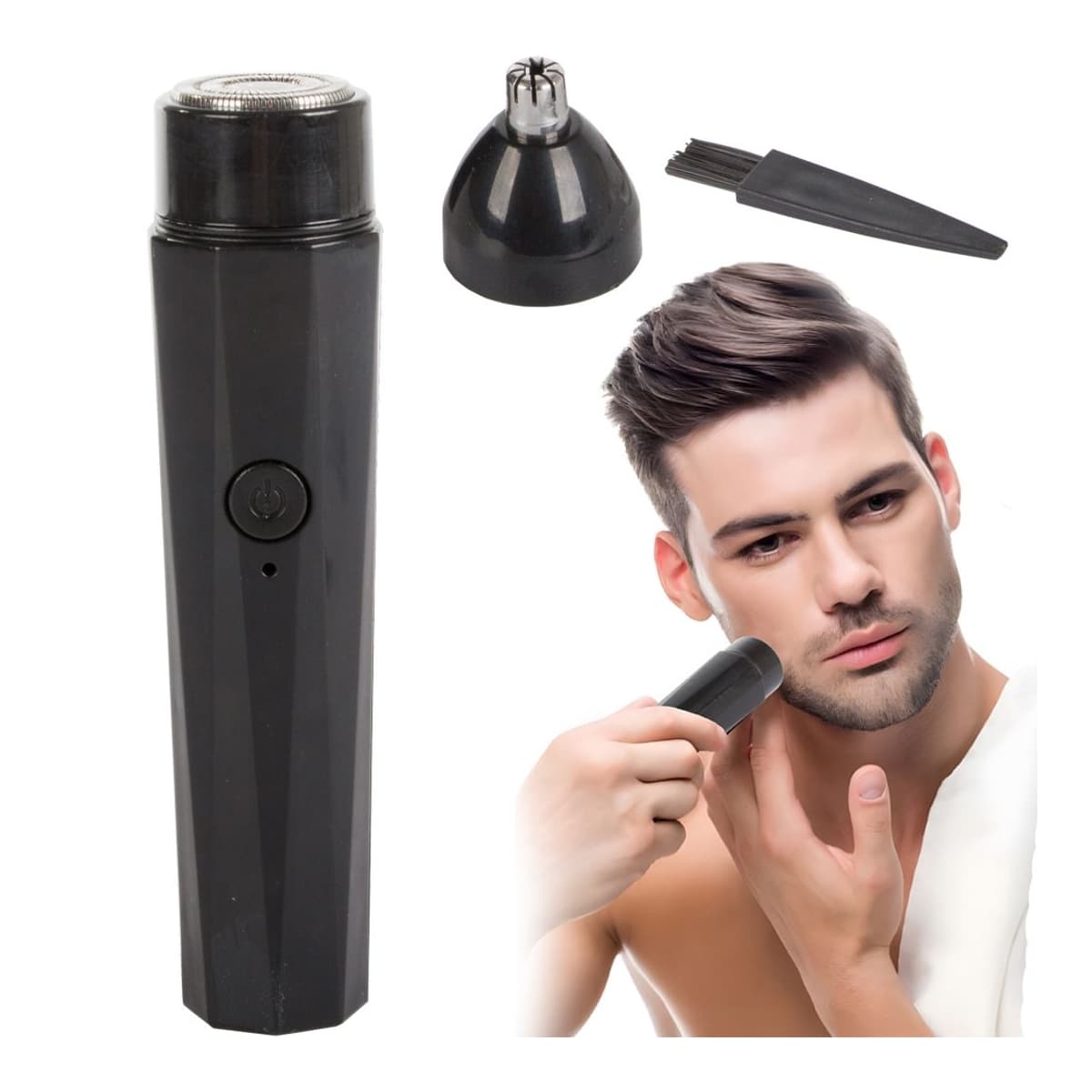 Näs-/örontrimmer, uppladdningsbar, 15 cm