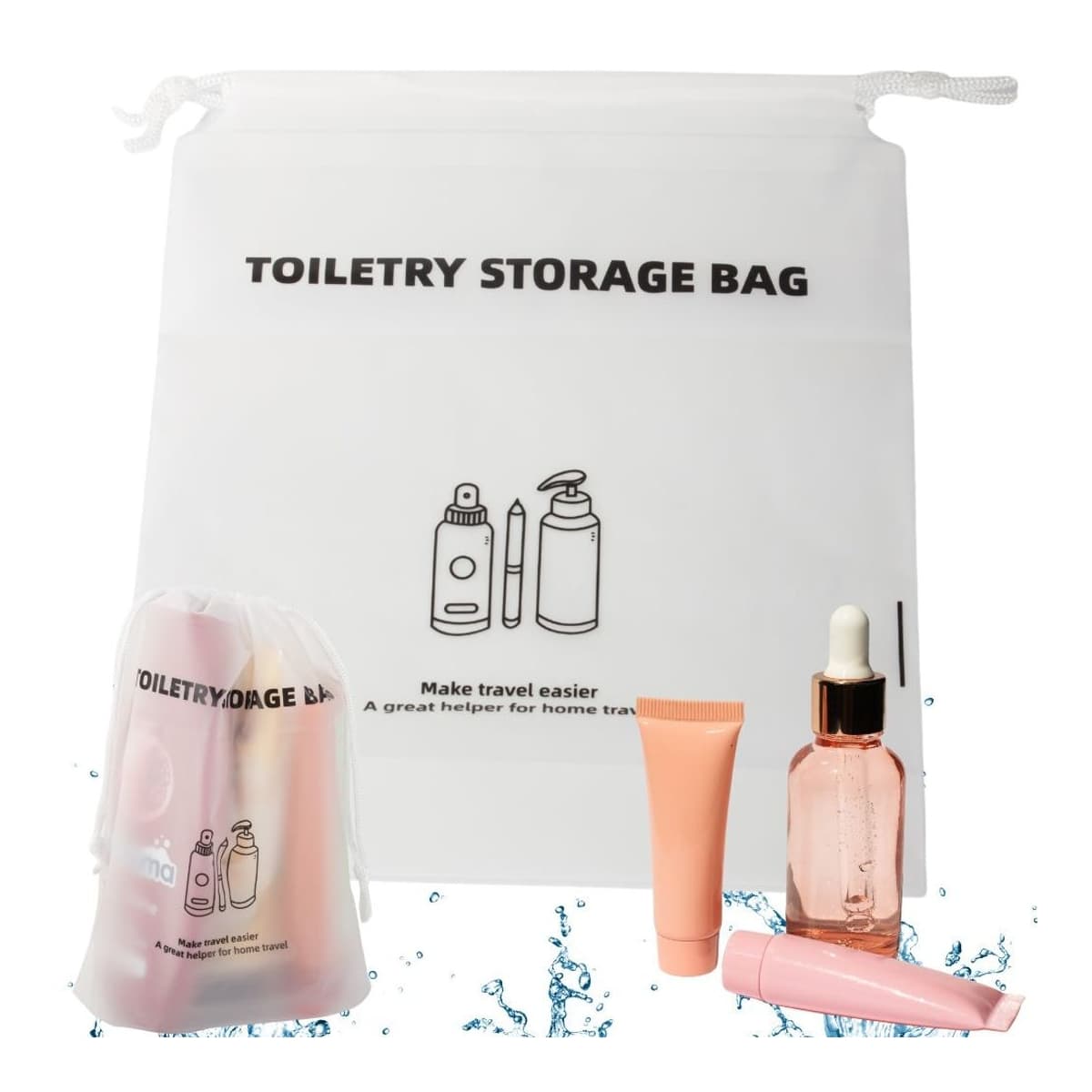 Necessärväska, vattentålig, 24 x 20 cm