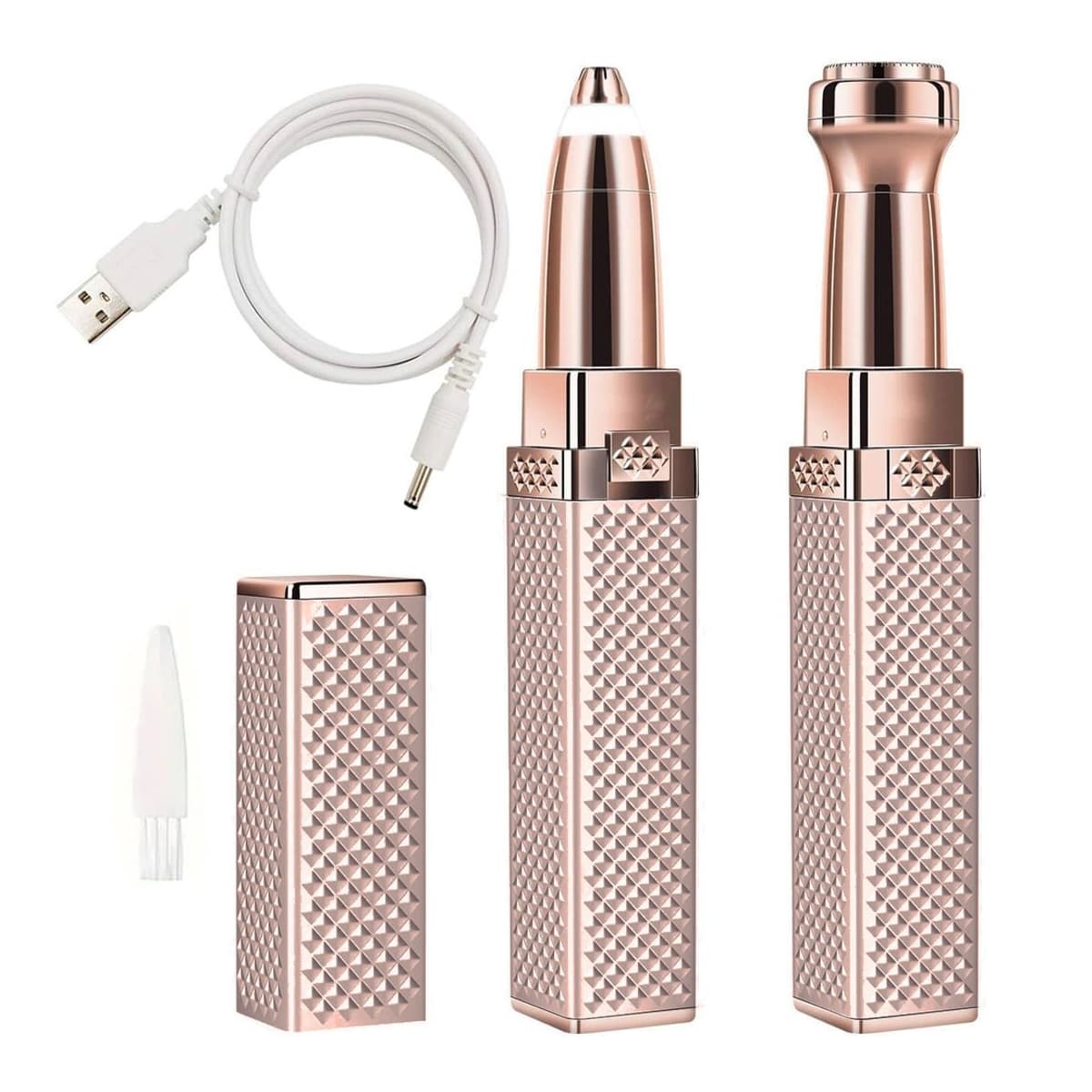 Ögonbrynstrimmer med LED, 13 cm