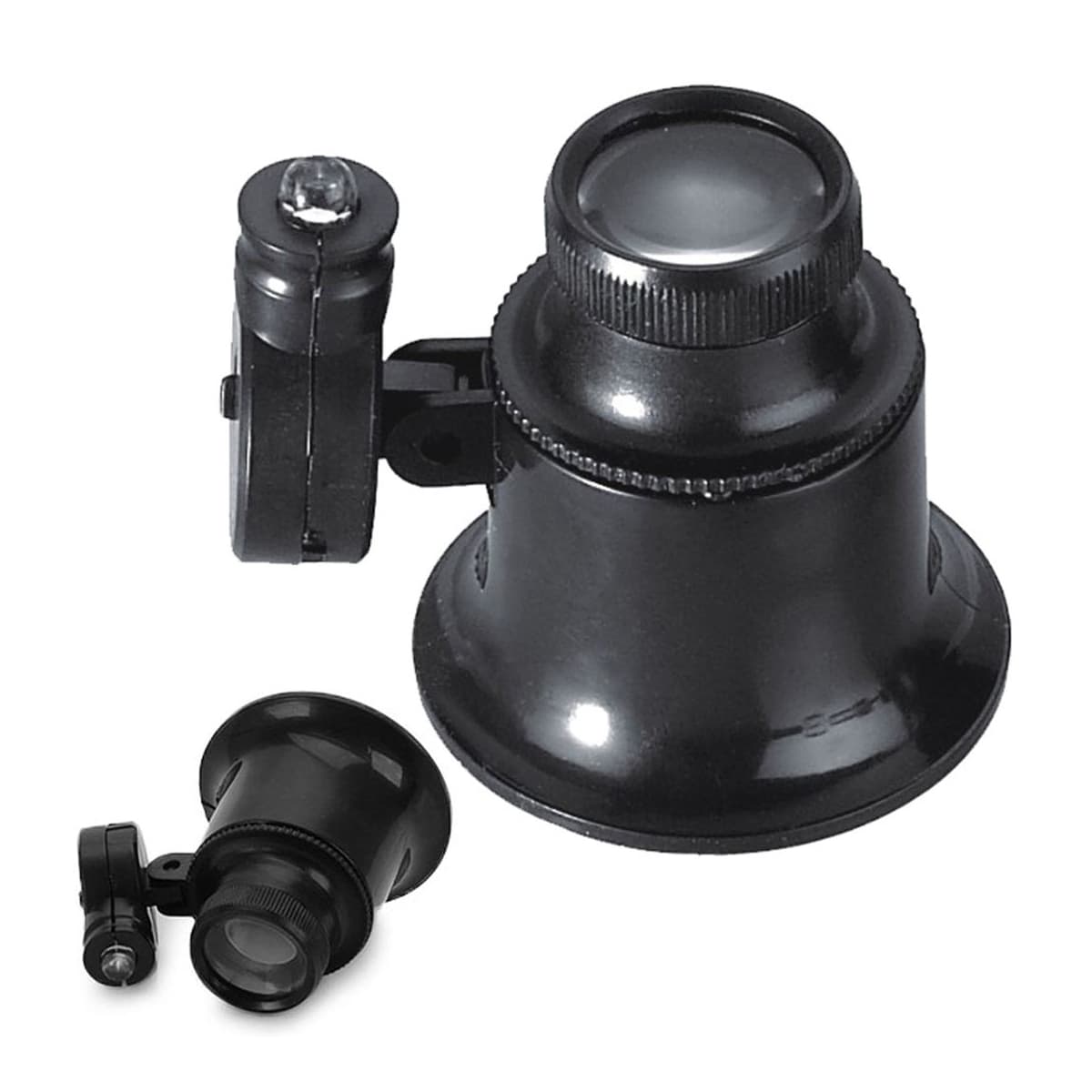 Ögonlupp 20x förstoring med LED-belysning