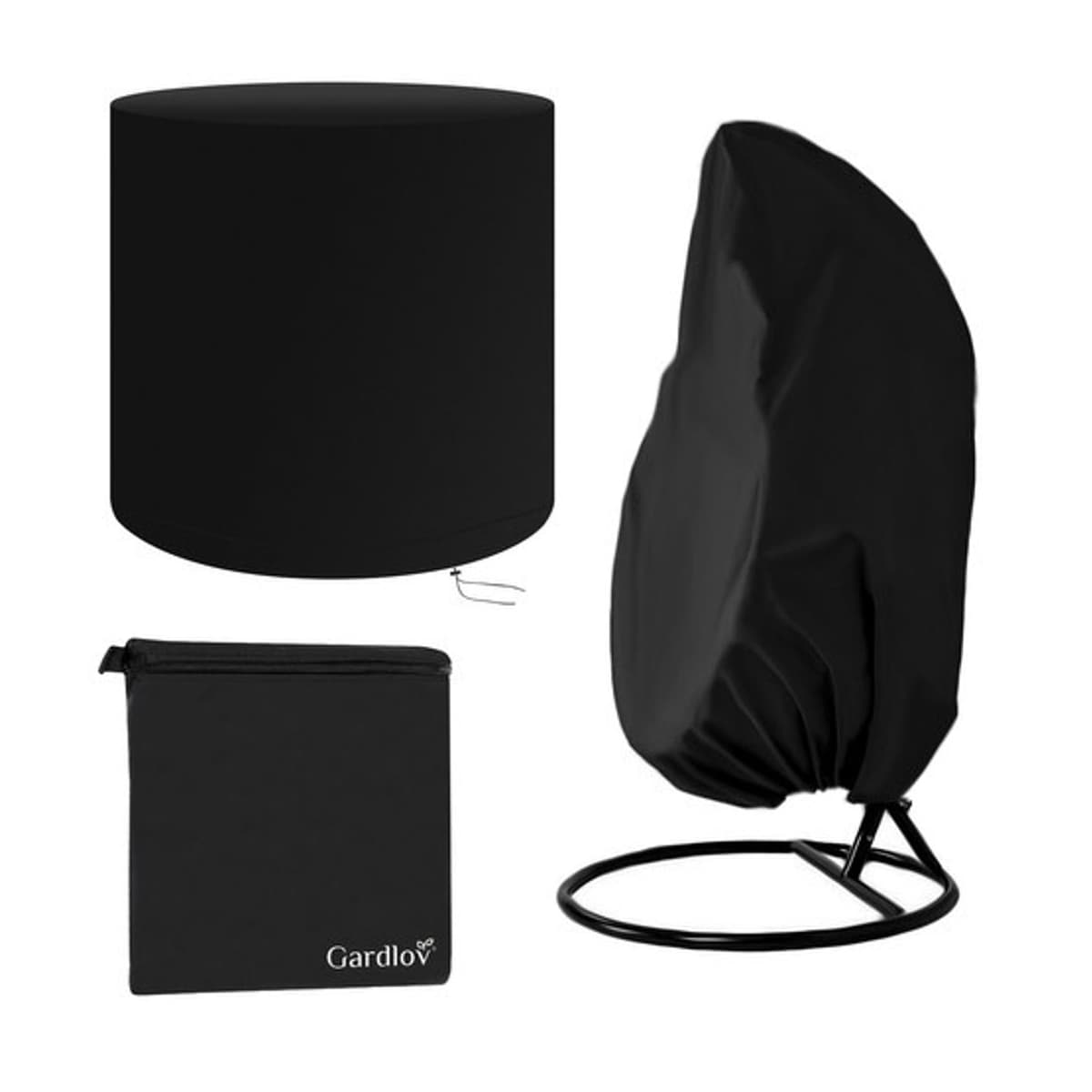 Överdrag för hängstol, 400x155 cm, UV-skydd