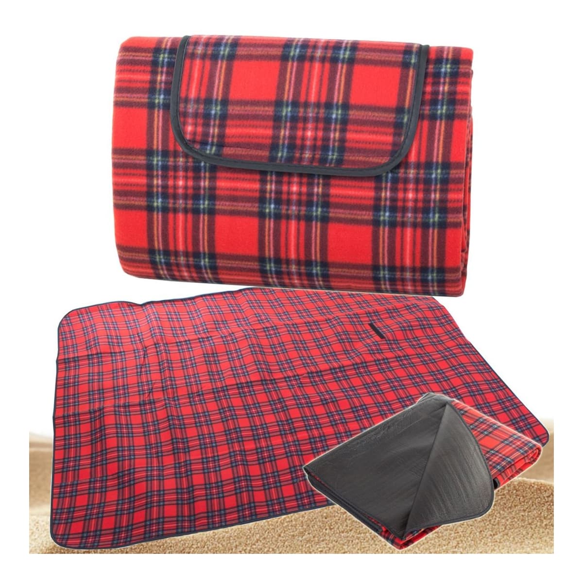 Picknickmatta, vattentät, 150x200 cm