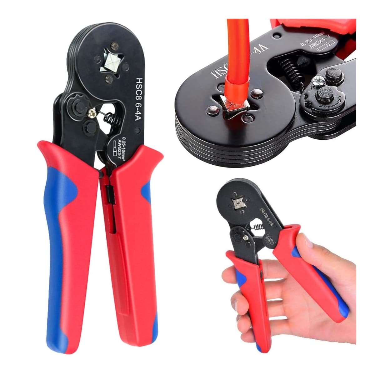 Presstång för ändkapslar 0,25-10 mm²