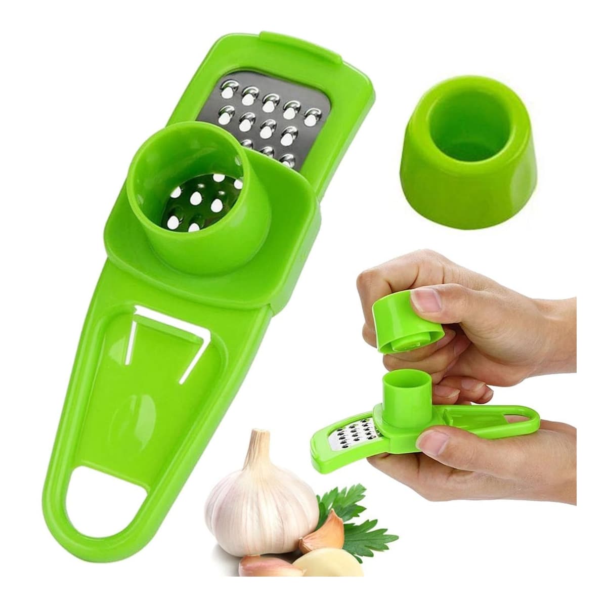 Rivjärn för vitlök och ingefära, 13,5 cm