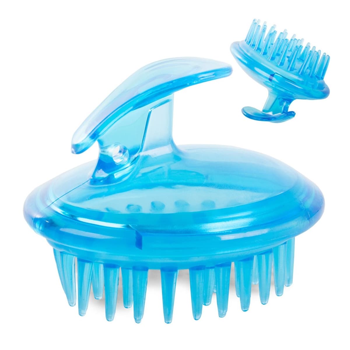 Silikonborste för massageschamponering, 9x7 cm