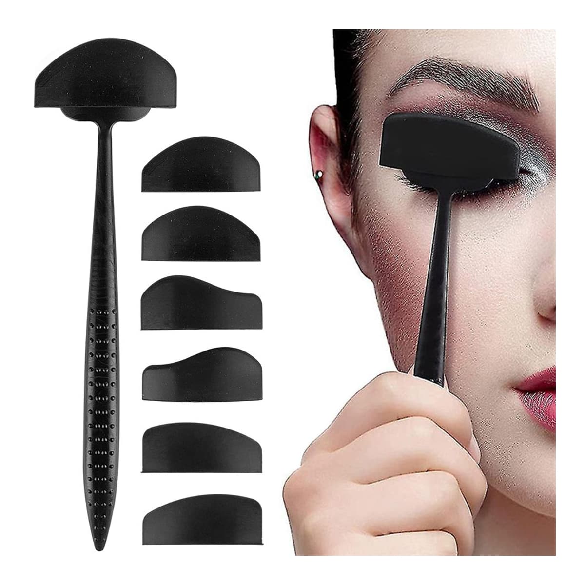 Silikonmallar för ögonmakeup, 3 former