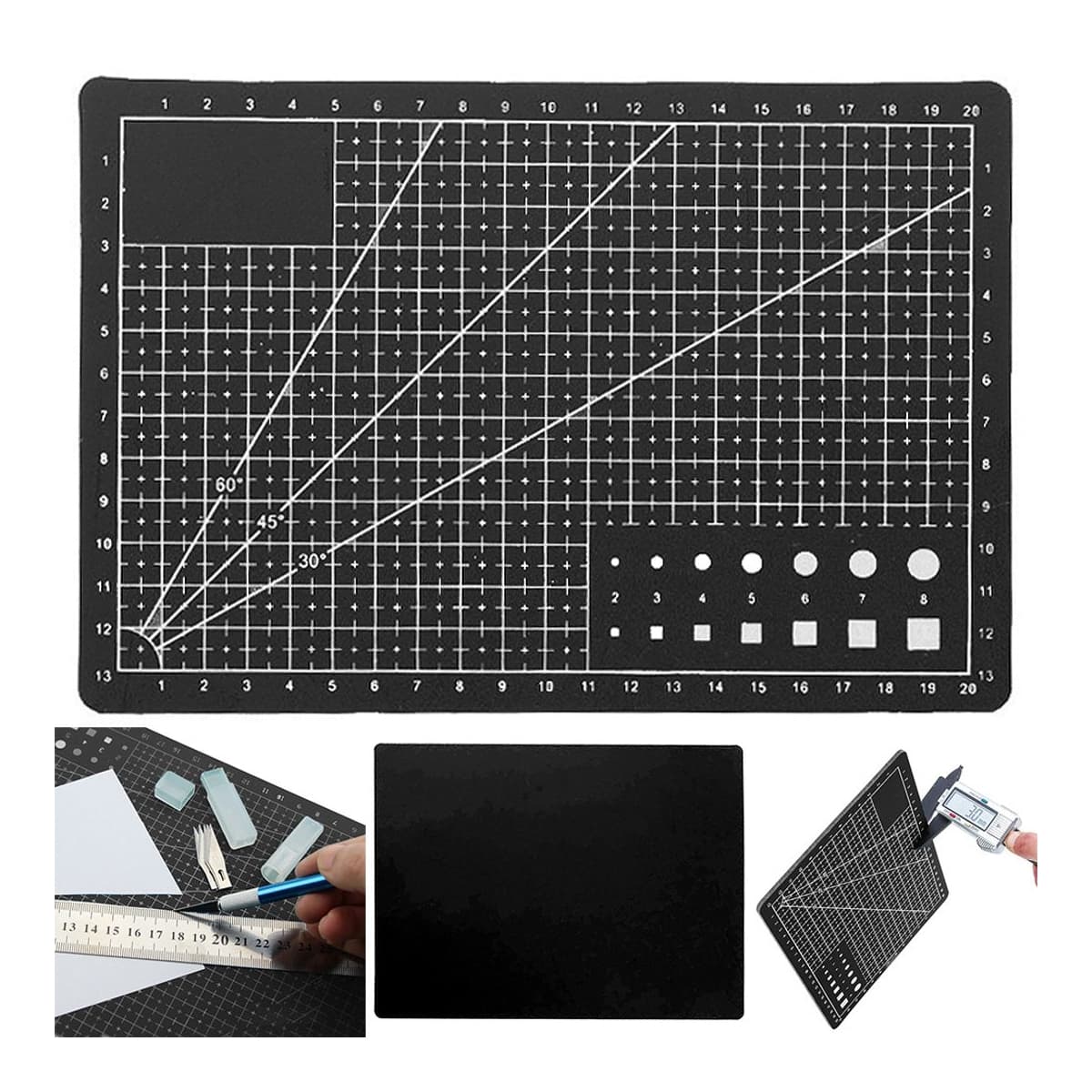 Skärmatta, självläkande, A5, 15x22 cm