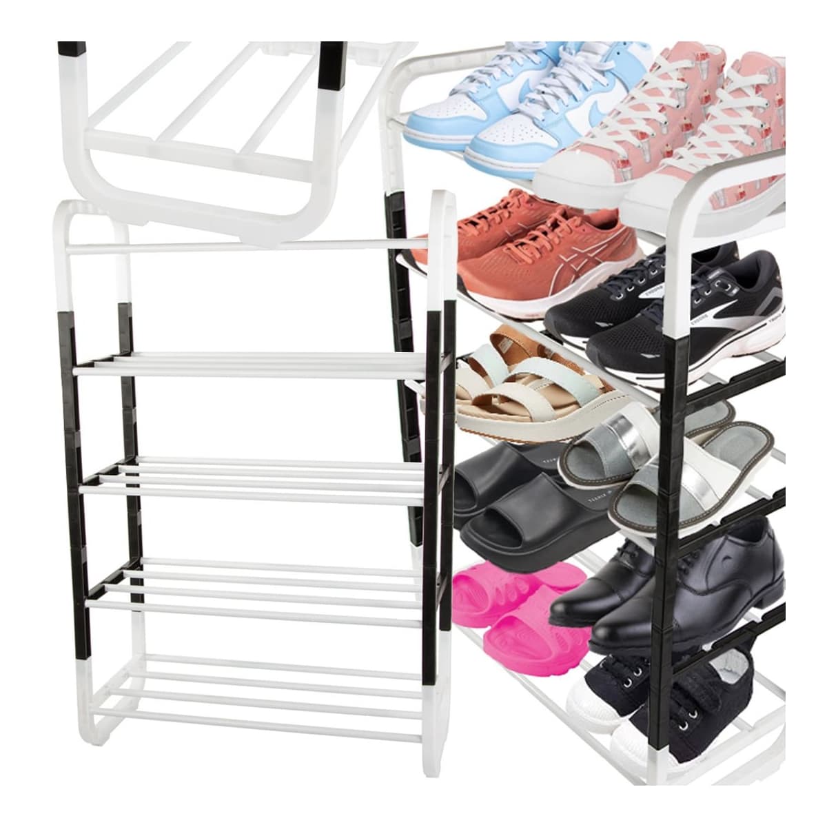 Skohylla, 5 plan, 73 cm hög