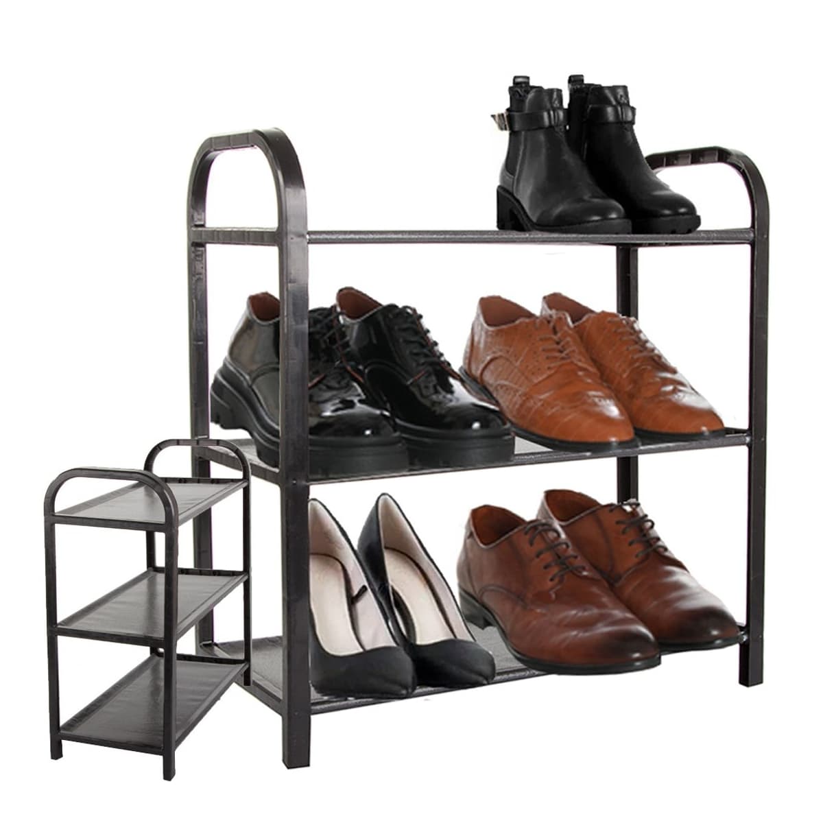 Skoställ med 3 hyllor, 41 x 42,5 cm