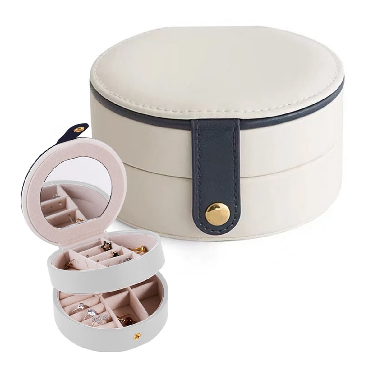 Smyckeskrin runt, 11 cm diameter