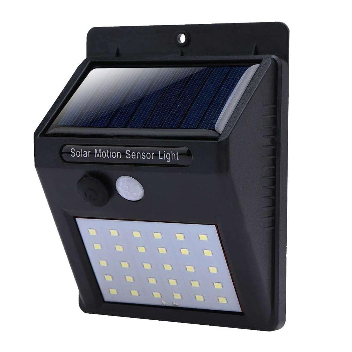 Sollampa med rörelsesensor, 30 LED