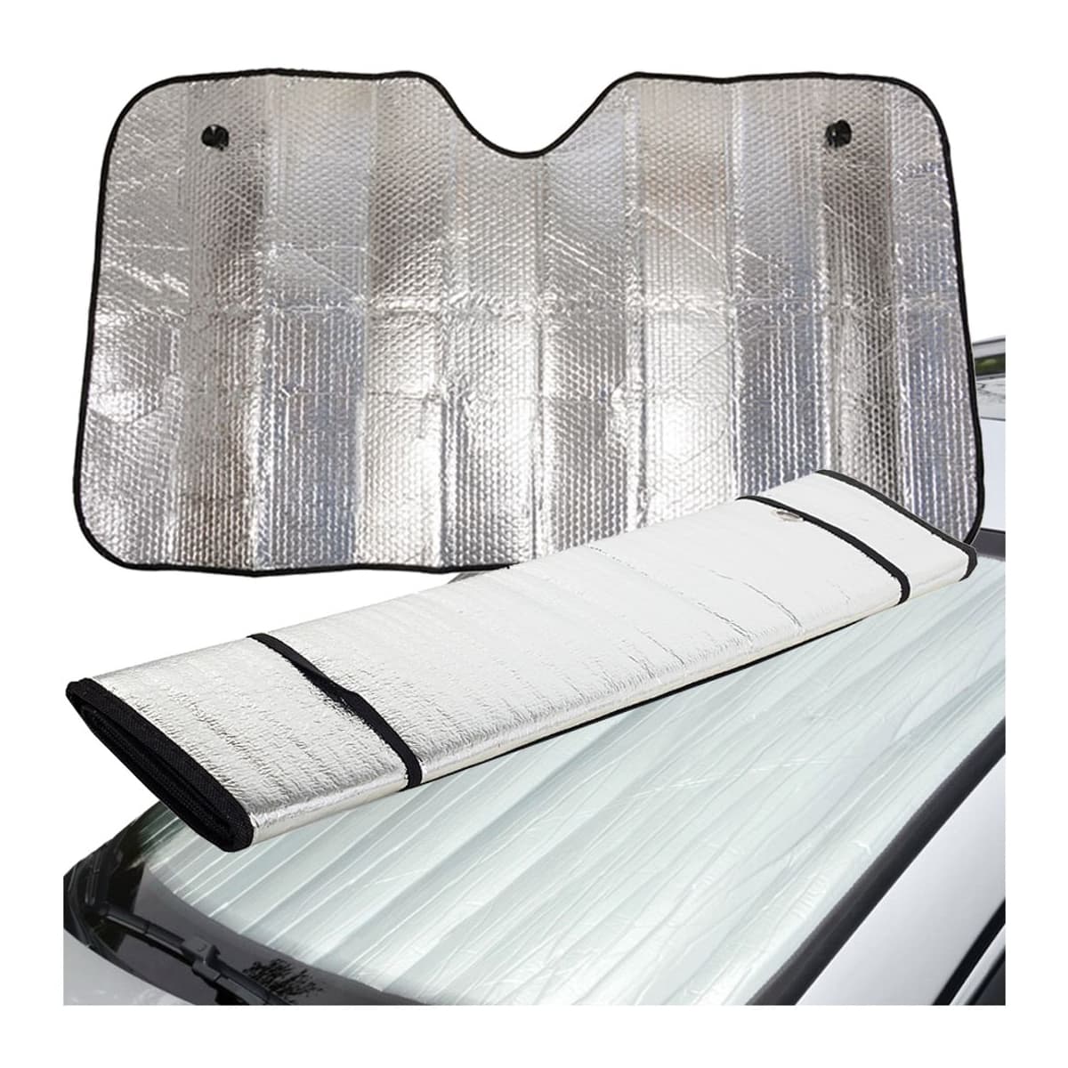 Solskydd bakruta, 130 x 60 cm