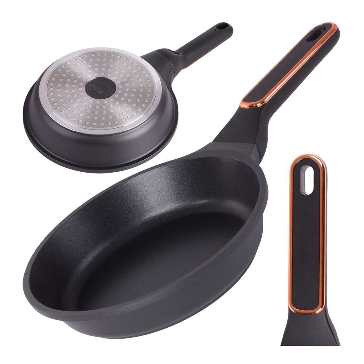 Stekpanna, aluminium, non-stick, 20 cm