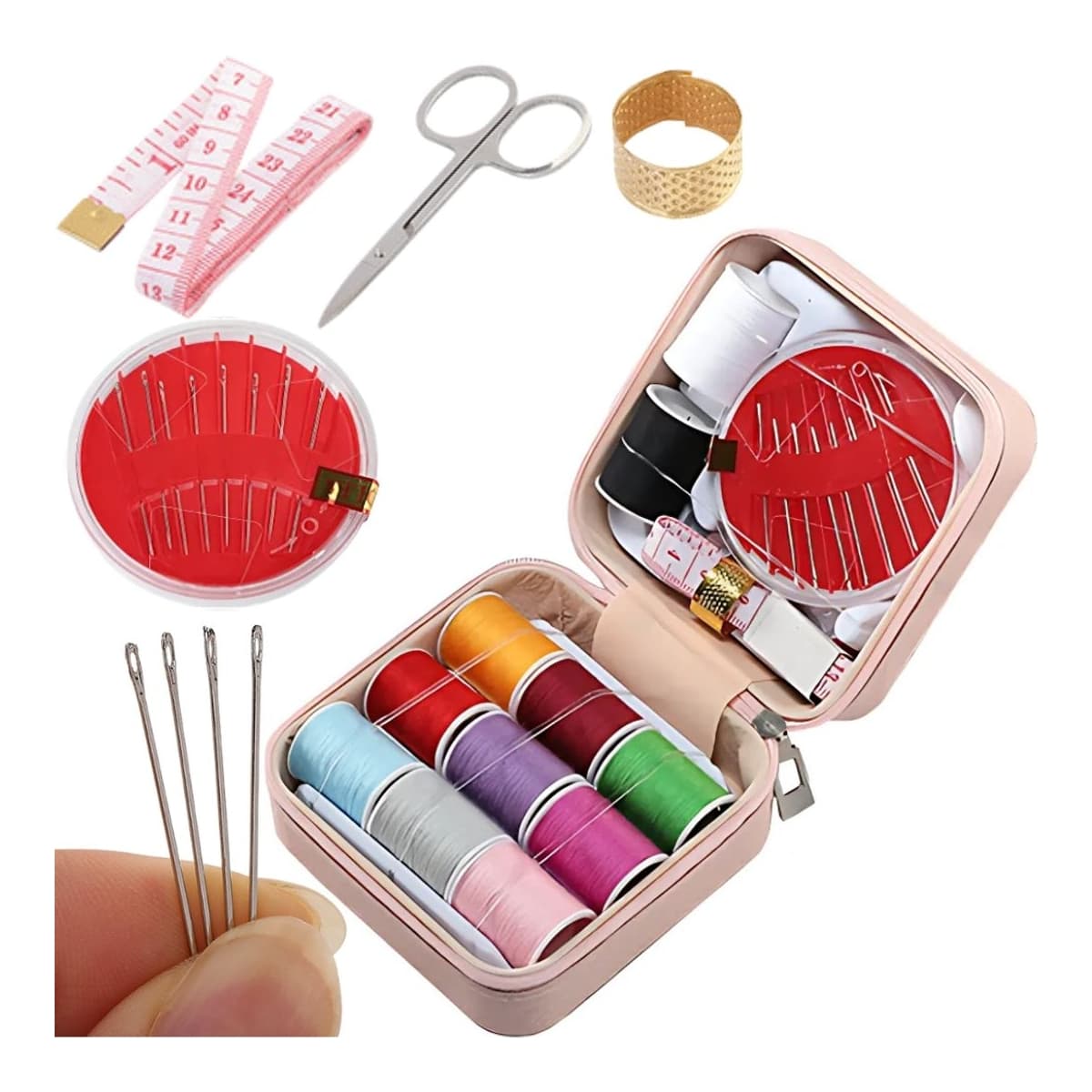 Sykit med 46 delar i fodral