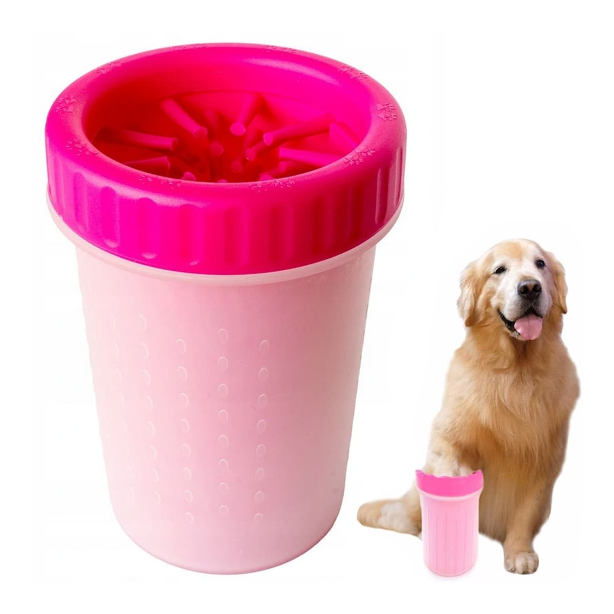 Tasstvättare för hund och katt, silikon, XL