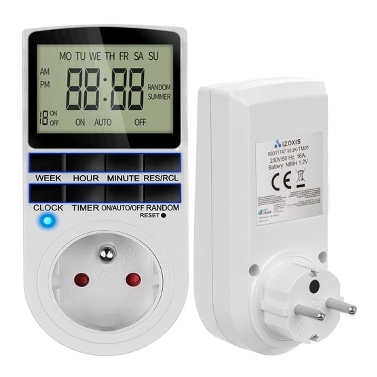 Timer med digital display, 3680W